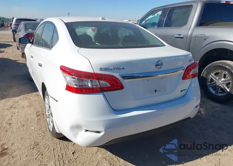 2014 Nissan Sentra Sv из США, поврежденный, VIN 3N1AB7AP2EY284699